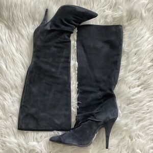 Pedro Garcia Charcoal heel boots